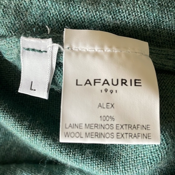 Lafaurie Merino Wool Sweater L - Picture 4 of 8